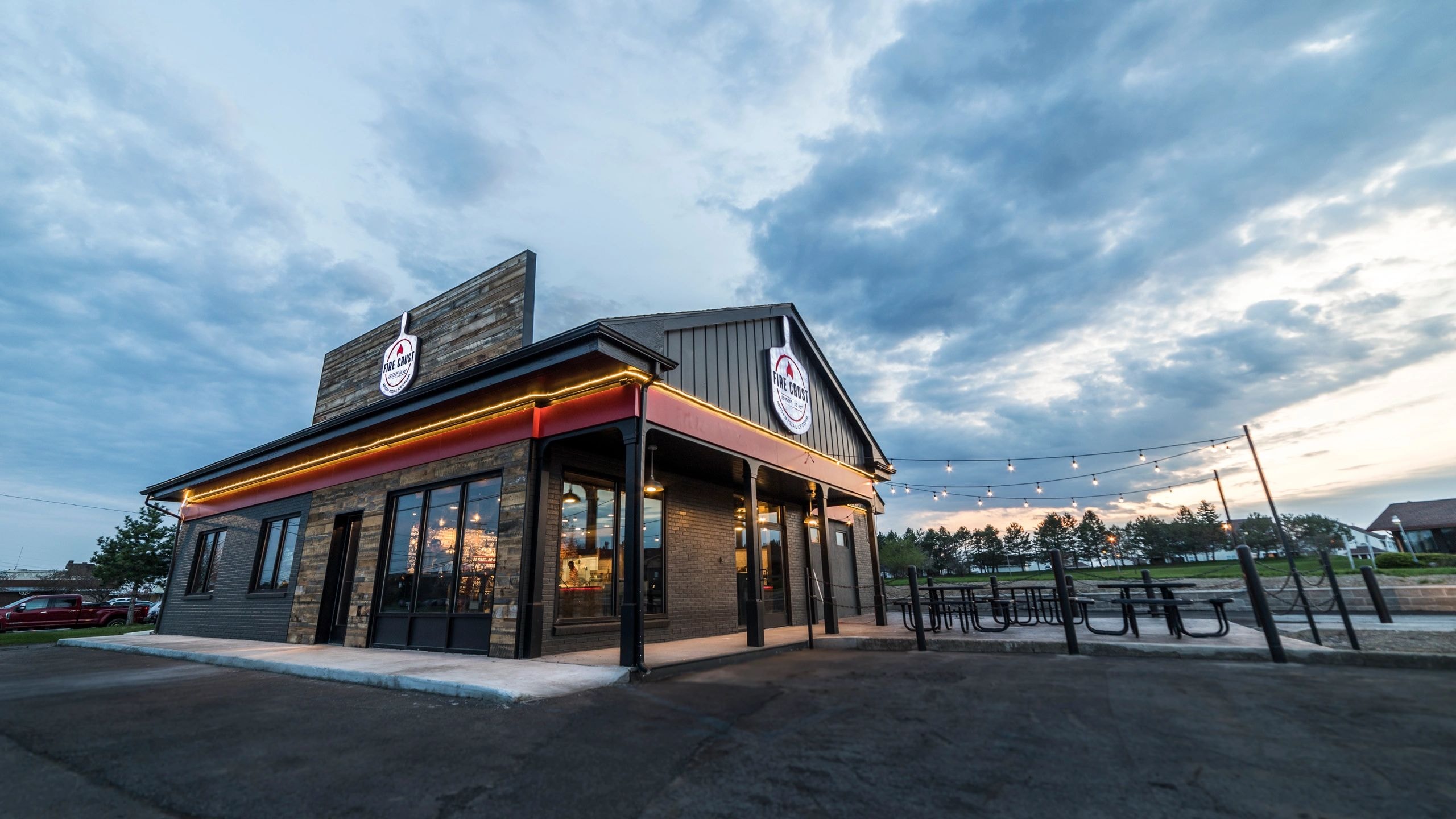 Fire Crust brick oven pizza